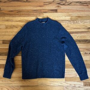 Taylor Stich - The Seafarer Sweater in Atlantic Blue Donegal